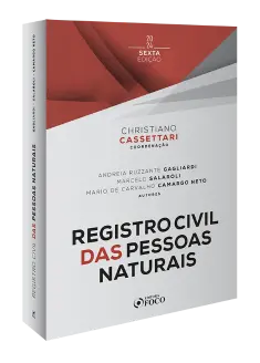 Registro Civil das Pessoas Naturais - 6ª Ed - 2024