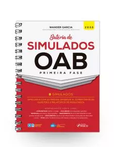 BATERIA DE SIMULADOS OAB 1ª FASE - 1ª ED - 2020