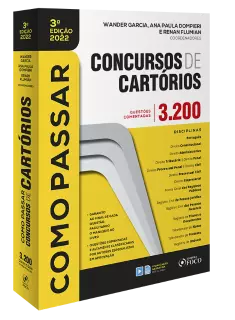 COMO PASSAR EM CONCURSOS DE CARTORIO - 3ª ED - 2022