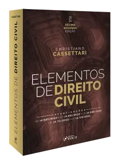 Elementos de Direito Civil - 12ª Ed - 2024