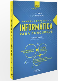 MANUAL COMPLETO DE INFORMÁTICA PARA CONCURSOS - 4ª ED - 2021