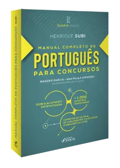 Manual Completo de Português para Concursos - 4ª Ed - 2024
