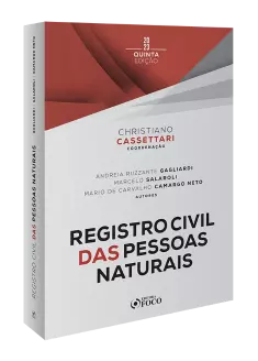 Registro Civil das Pessoas Naturais - 5ª Ed - 2023