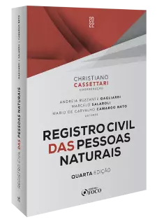 REGISTRO CIVIL DAS PESSOAS NATURAIS - 4ª ED - 2022