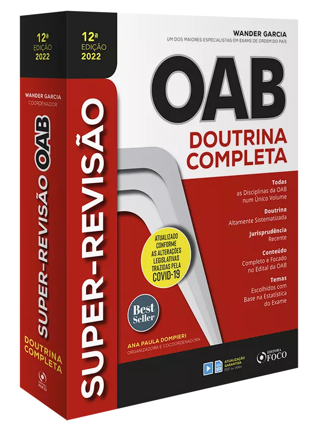 SUPER-REVISÃO OAB - DOUTRINA COMPLETA - 12ª ED - 2022