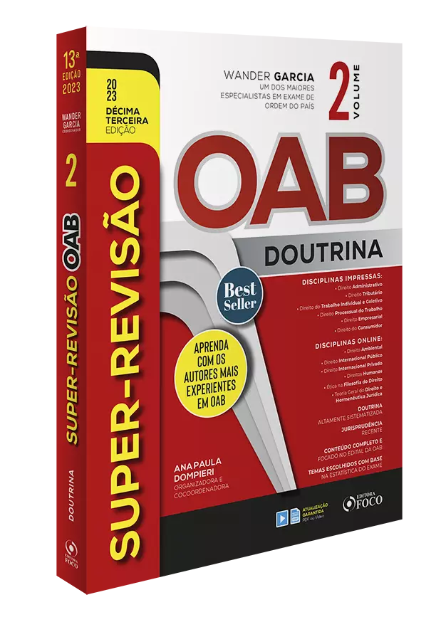 SUPER-REVISÃO OAB - DOUTRINA COMPLETA - 13ª ED 2023 - VOL 2