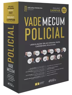 VADE MECUM POLICIAL - LEGISLAÇÃO SELECIONADA PARA CARREIRAS POLICIAIS - 11 ª ED - 2022